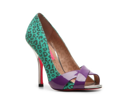 Betsey Johnson Jasmine Leopard Pump