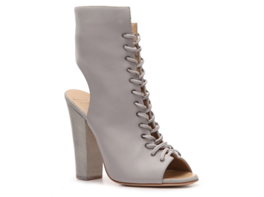 Giuseppe Zanotti Leather Peep Toe Bootie