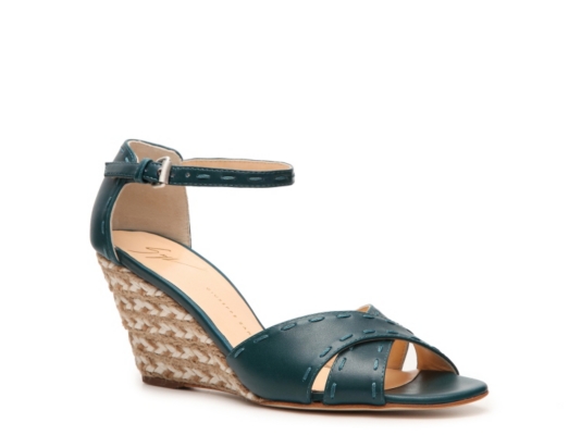 Giuseppe Zanotti Leather Wedge Sandal