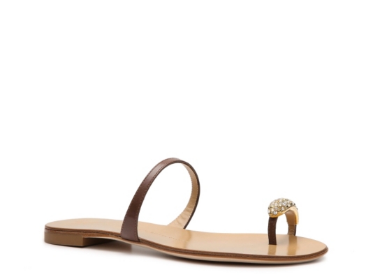 Giuseppe Zanotti Leather Ring Sandal