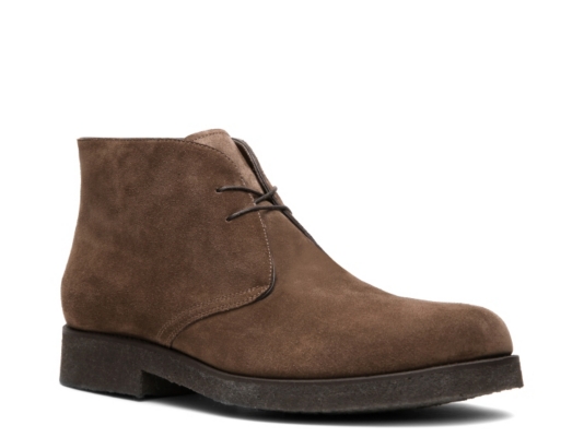 Santoni Suede Chukka Boot