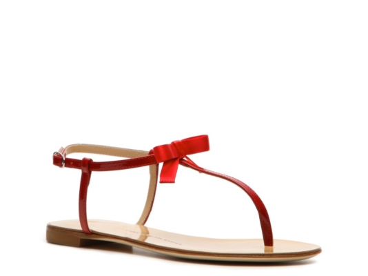 Giuseppe Zanotti Patent Leather Bow Sandal