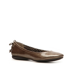 anne klein tan flats