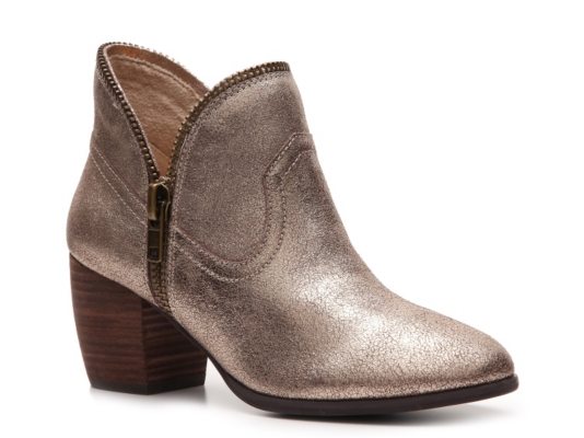 Chinese Laundry Strawberry Field Metallic Bootie