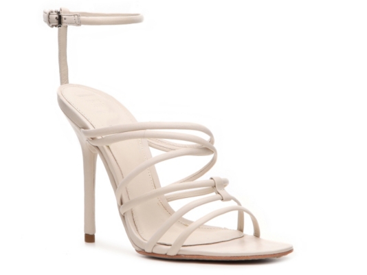 Herve Leger Odette Leather Strappy Sandal