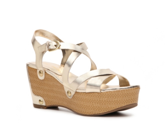 Audrey Brooke Addie Wedge Sandal