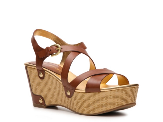 Audrey Brooke Addie Wedge Sandal