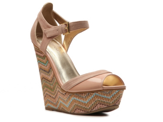Bamboo Brucee-04 Wedge Sandal