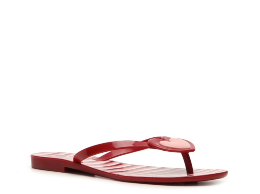 Mel Honey Striped Flip Flop