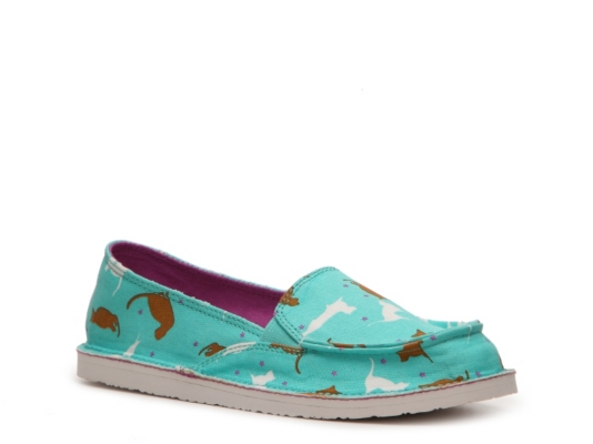 Mix No. 6 Chelzey Cat Print Flat