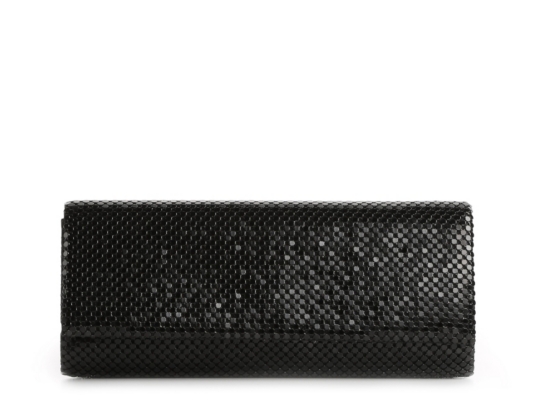 Lulu Townsend Metal Mesh Flap Clutch