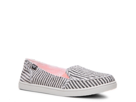 Roxy Mesa Pinstripe Flat