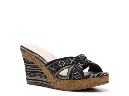 Restricted Daisy Wedge Sandal