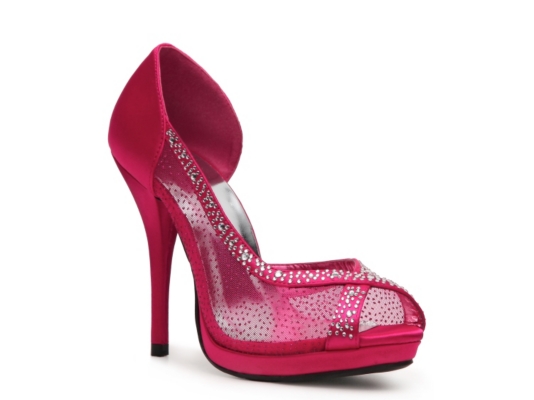 DeBlossom Kin-11 Peep Toe Pump