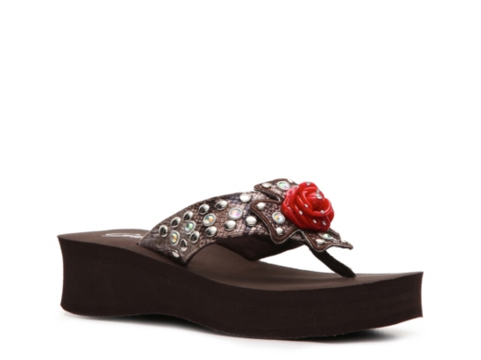 Grazie Leonora Gemstone Platform Sandal