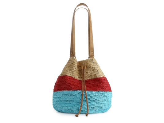 Kelly & Katie Laguna Stripe Bucket Shoulder Bag