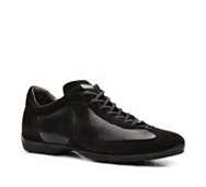 Santoni Leather & Suede Sport Sneaker