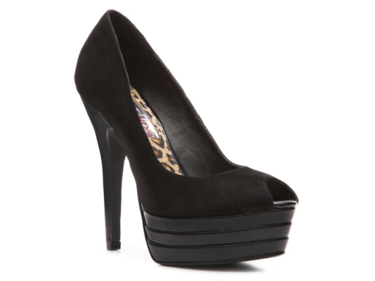 Two Lips Triumph Suede Pump