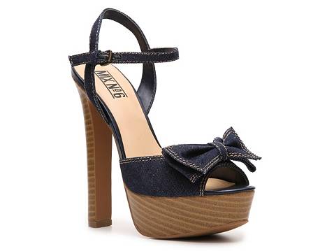 denim bianca sandal platform mix dsw