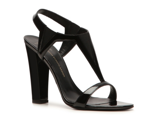 Giuseppe Zanotti Patent Leather Stretch Sandal