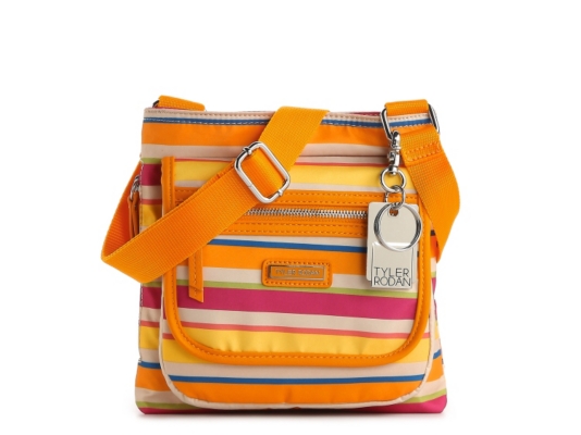 Tyler Rodan Woodway Stripe Cross Body Bag