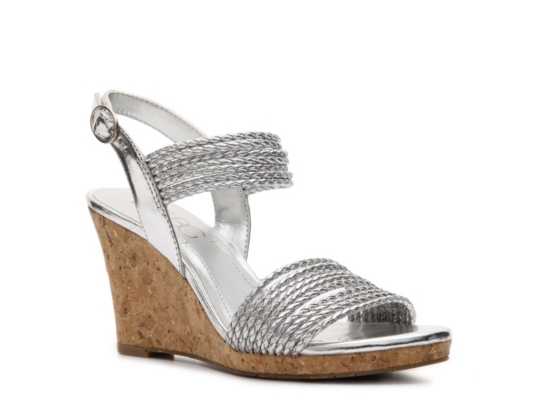 BCBG Paris Loran Wedge Sandal