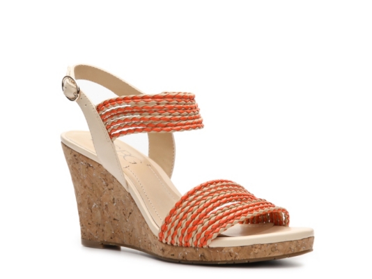 BCBG Paris Loran Wedge Sandal