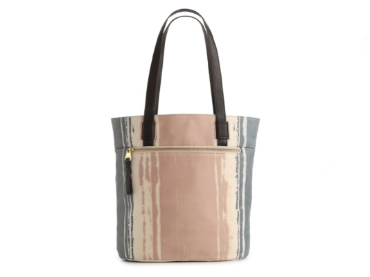 Perlina Lucia Leather Bucket Tote