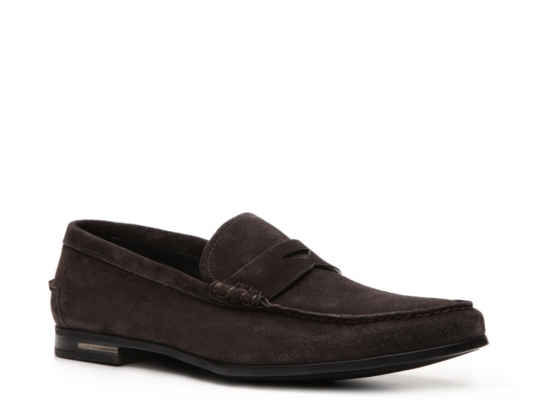 Prada Suede Penny Loafer