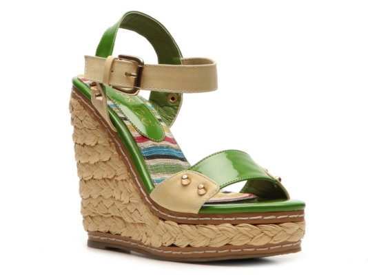 2 Lips Too Too Raft Wedge Sandal