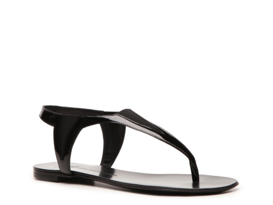Giuseppe Zanotti Patent Leather Flat Sandal