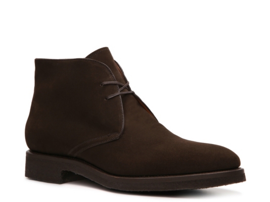 Santoni Goodyear Nubuck Blucher Boot