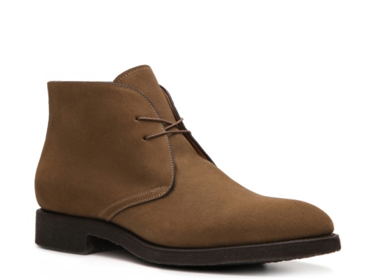 Santoni Goodyear Nubuck Blucher Boot