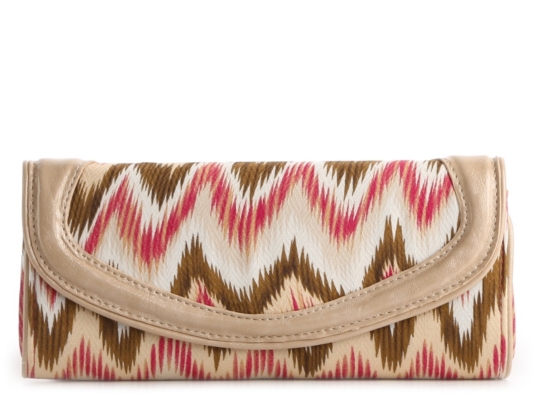 Poppie Jones Chevron Clutch