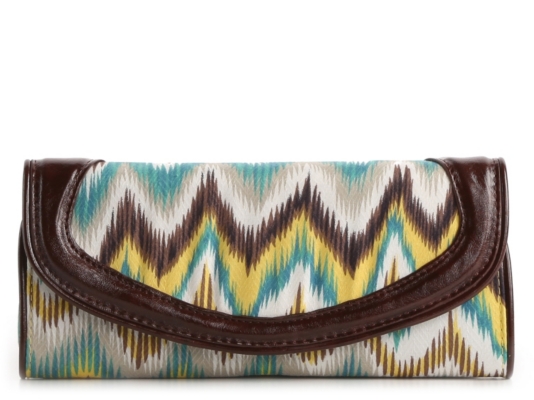 Poppie Jones Chevron Clutch