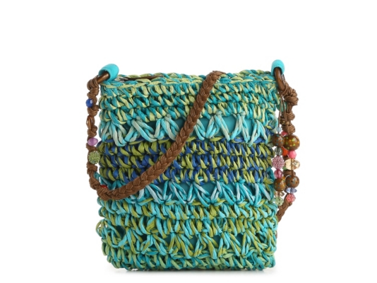 Kelly & Katie Straw Cross Body Bag