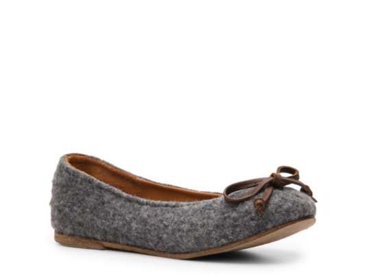 Vintage Shoe Company Morgan Wool Flat