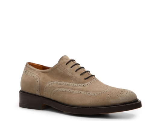 Santoni Suede Oxford | DSW