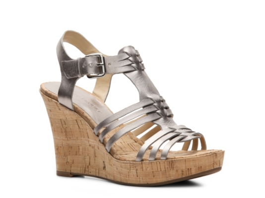 Audrey Brooke Carina Wedge Sandal