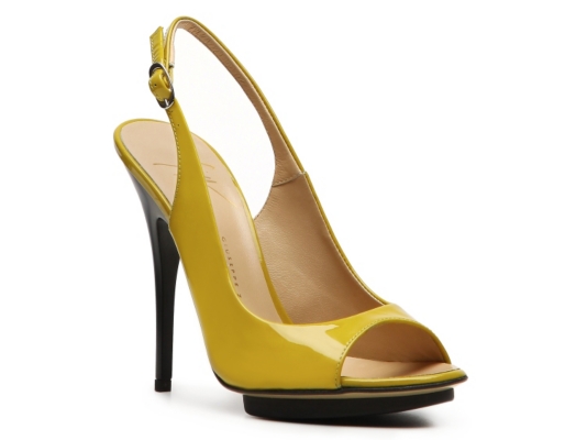 Giuseppe Zanotti Patent Leather Slingback Pump