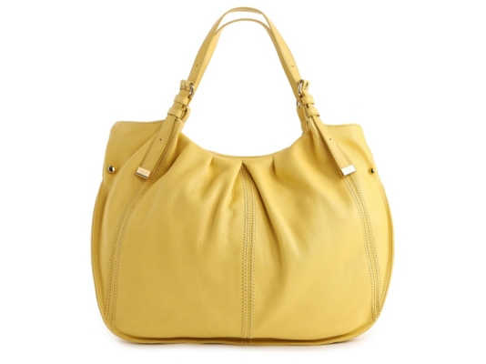 Perlina Blanca Leather Tote