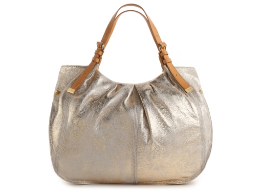 Perlina Blanca Leather Tote