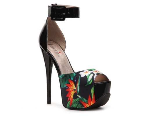 Luichiny Cara Floral Platform Sandal