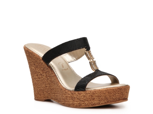 Italian Shoemakers Milton Wedge Sandal