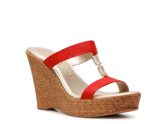 Italian Shoemakers Milton Wedge Sandal