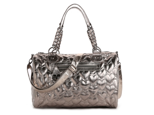 Betsey Johnson Yours Mine & Ours Satchel