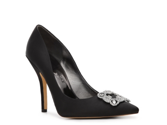 Audrey Brooke Sarah Satin Pump