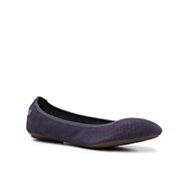 Hush Puppies Chaste Perforated Flat