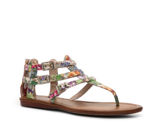 Mix No. 6 Grid Multicolor Gladiator Sandal