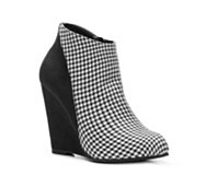 Madden Girl Printed Wedge Bootie